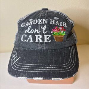 Katy Did Garden Hair Don't Care Distressed Cap